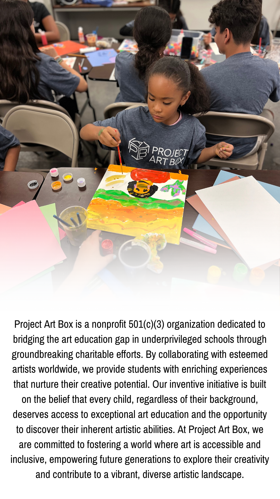 About Us – Project Art Box