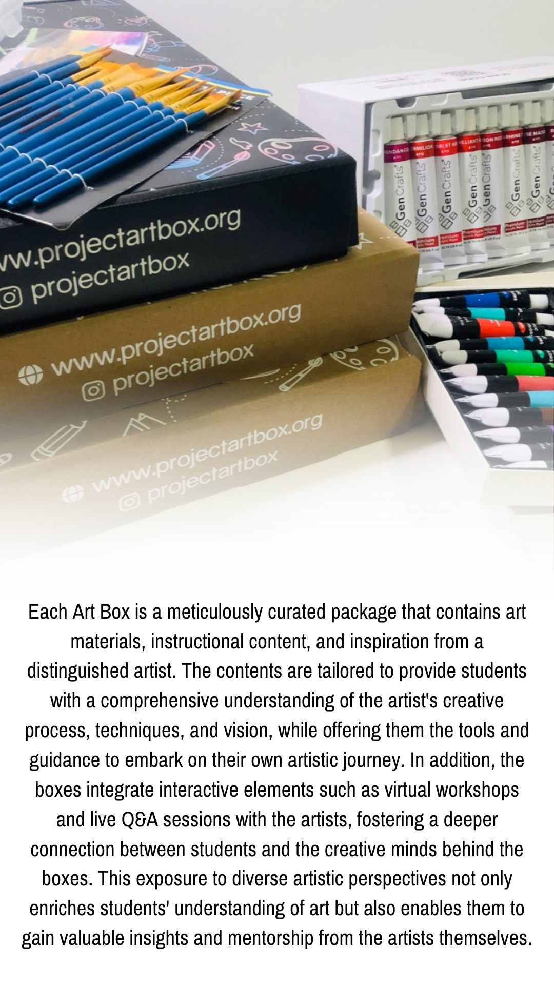 About Us – Project Art Box